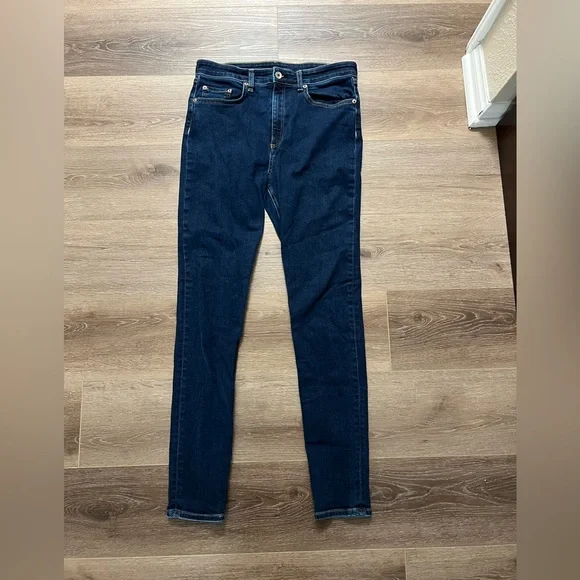 Rag & Bone Nina High Rise Skinny Jeans - Picture 2 of 8